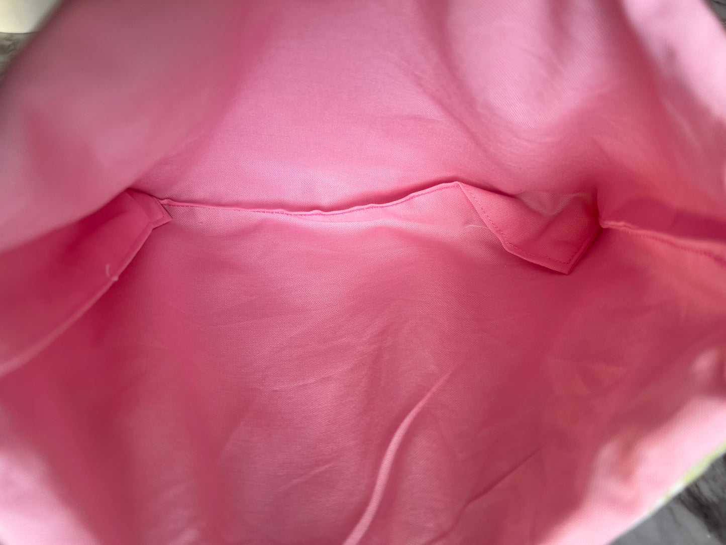 Blush and Bloom Book Bag