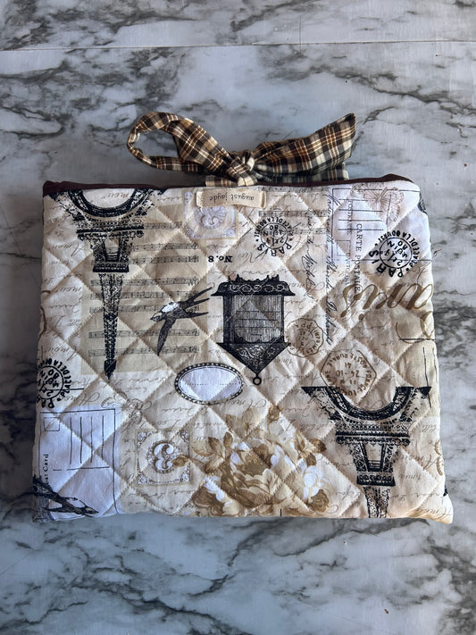 Mocha in Paris Book Bag