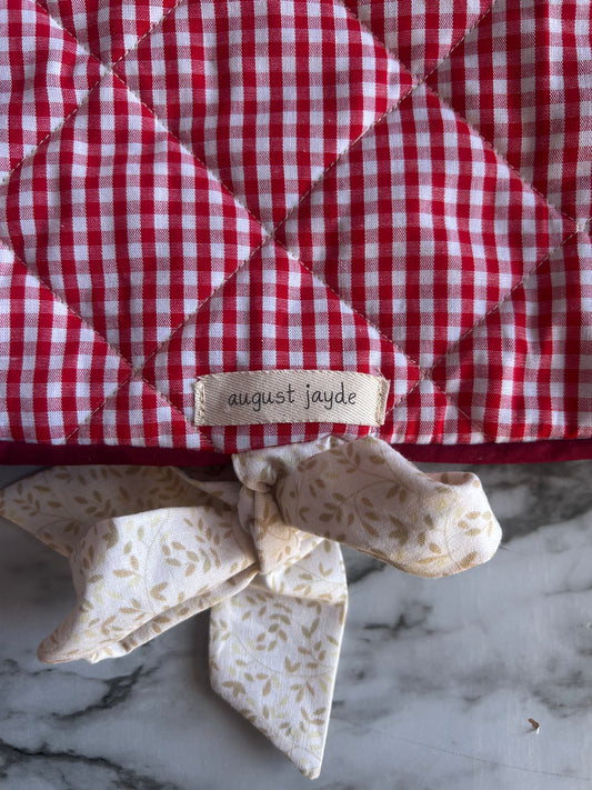 Strawberry Picnic at the Cottage Book Bag