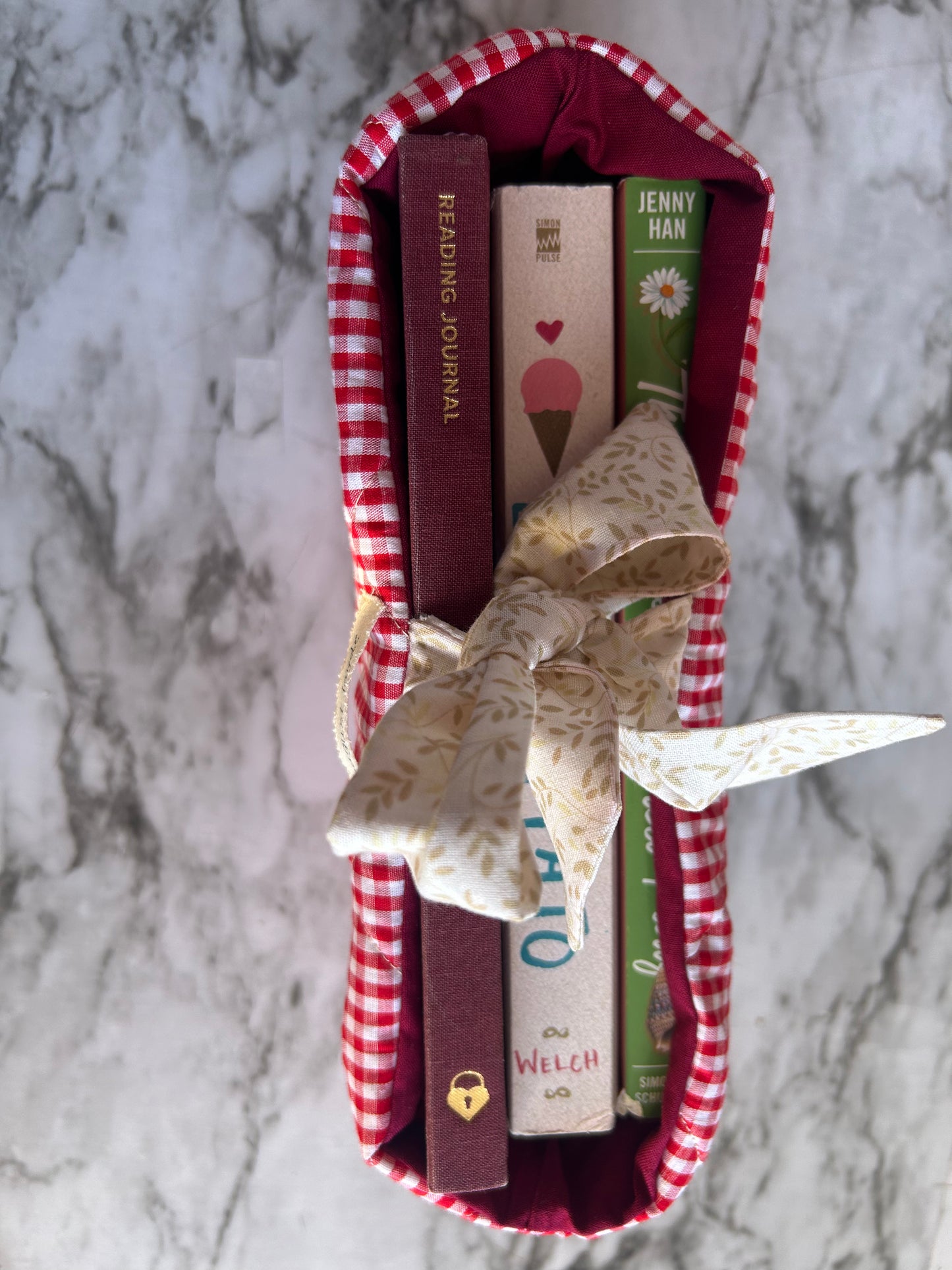 Strawberry Picnic at the Cottage Book Bag