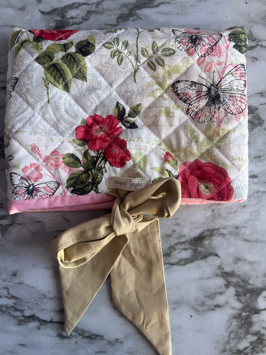 Blush and Bloom Book Bag