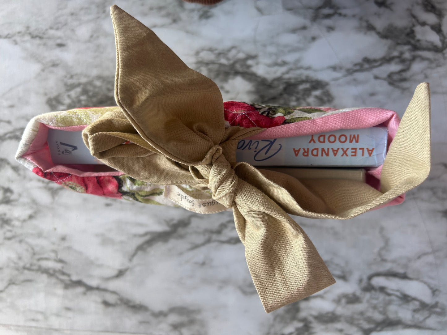 Blush and Bloom Book Bag